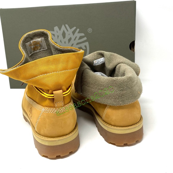 Timberland Courma Roll Top Boot Wheat Nubuck k/W - Picture 7 of 16